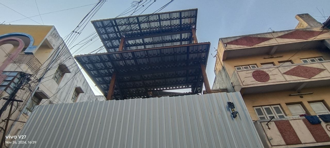Multi-story steel structure by Heritage Fabrication Solapur