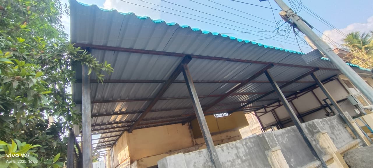 Roofing and sheet metal work completed by Heritage Fabrication Solapur