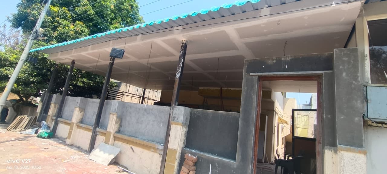 Shed interior view by Heritage Fabrication Solapur