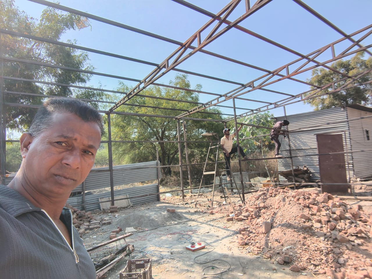 Heritage Fabrication team on site