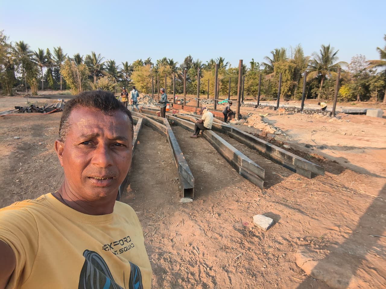 Team members at Heritage workshop